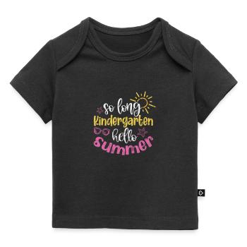 Kindergarten - Baby Premium Organic T-Shirt - Schwarz - Vorne