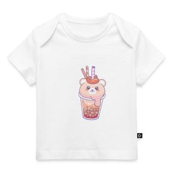 Thé à bulles - T-shirt Premium bébé bio - marine foncé - Devant
