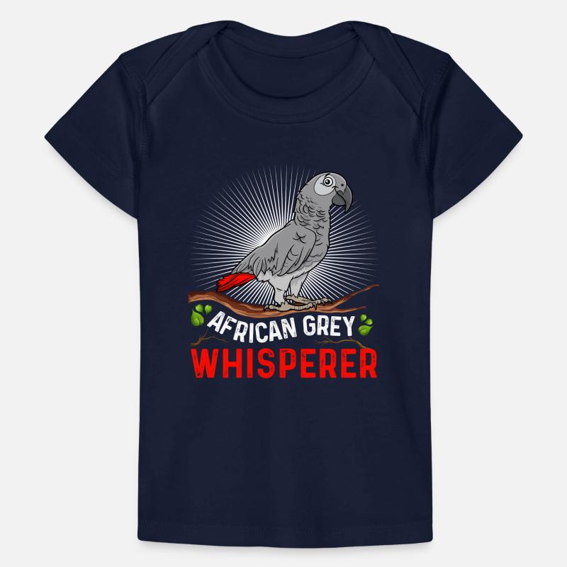 African Grey Whisperer Graupapagei Flüsterer Baby Premium Organic T-Shirt