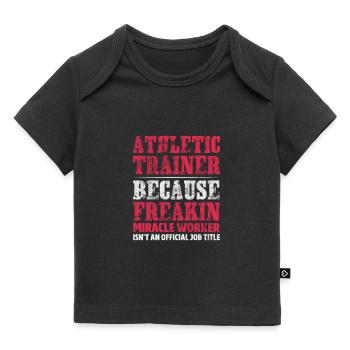 Sports Physician, Sports Medicine, Athletic Trainer - Baby Premium Organic T-shirt - black - Front