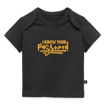 Hacker - Baby Premium Organic T-Shirt - Schwarz - Vorne