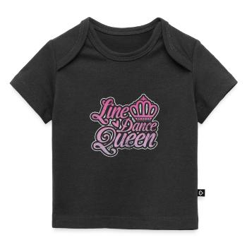 Linedance - Baby Premium Organic T-Shirt - Schwarz - Vorne