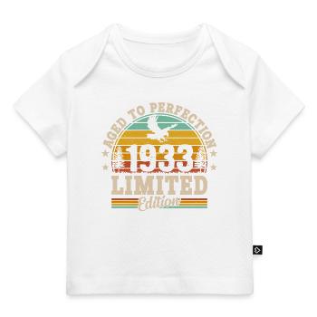 1933 Vintage Birthday - Baby Premium Organic T-shirt - dark navy - Front