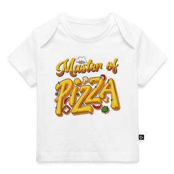 Pizzabäcker Master of Pizza Backfans Pizza Fan - Baby Premium Organic T-Shirt - Dunkelnavy - Vorne