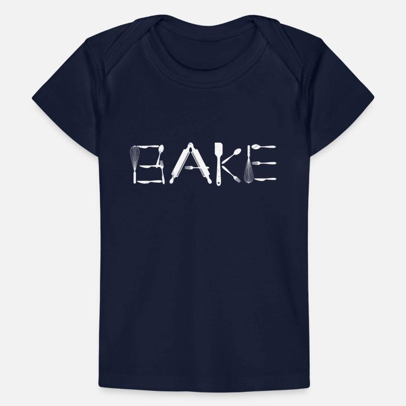 BAKE Confectioner Baker Baking Dough Bakery Baby Premium Organic T-shirt