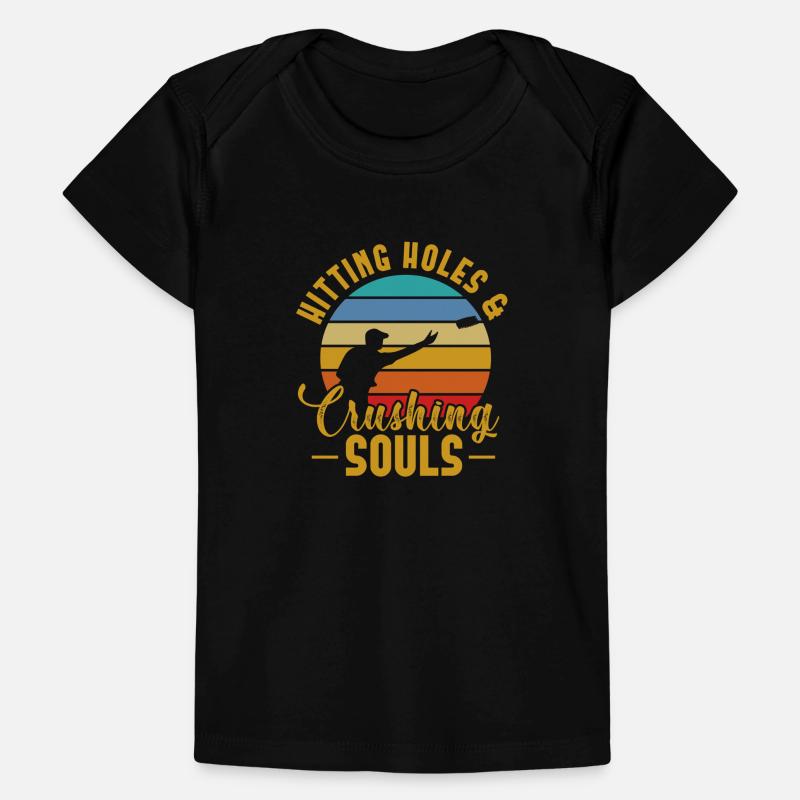 Cornhole Beanbag Blind Hole Cadeau T-shirt Premium bébé bio