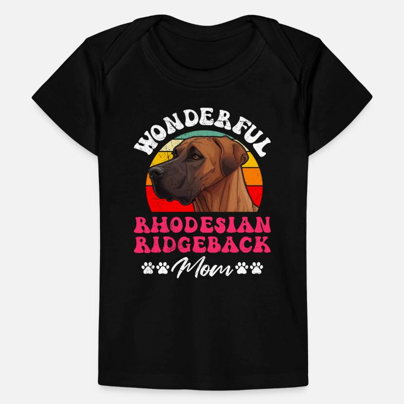 Ridgeback MERVEILLEUSE MAMAN RHODESIAN RIDGEBACK T-shirt Premium bébé bio