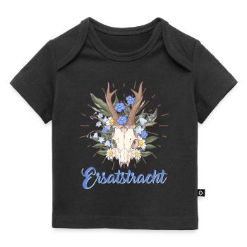 Münchner Volksfest ERSATZTRACHT Dirndl Trachten - Baby Premium Organic T-shirt - black - Front