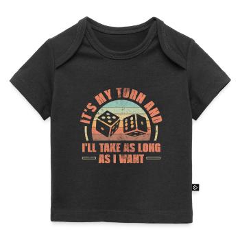 Board game - Baby Premium Organic T-shirt - black - Front