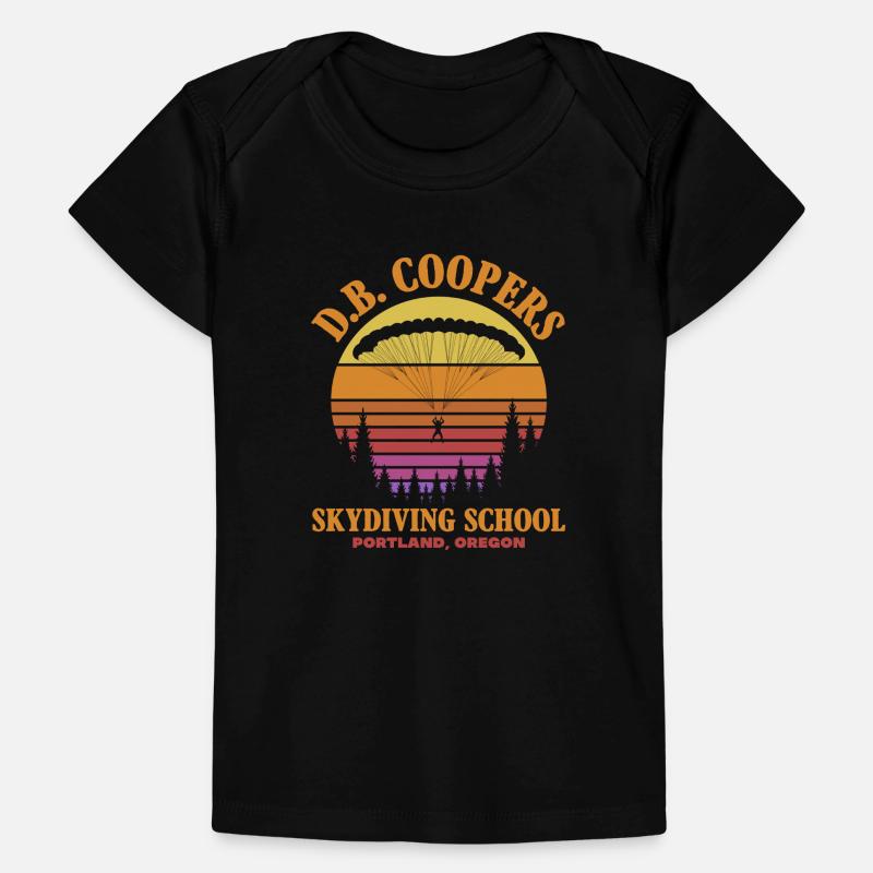 Skydive Skydiver Skydiving Fallschirm Geschenk Baby Premium Organic T-Shirt