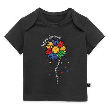 Autismus - Baby Premium Organic T-Shirt - Schwarz - Vorne