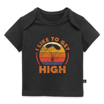 Skydive - Baby Premium Organic T-shirt - black - Front