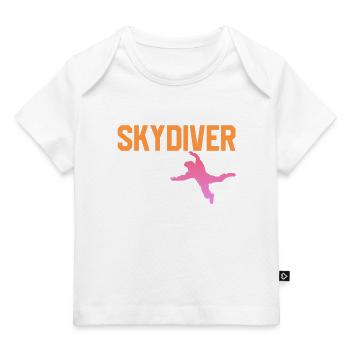 Skydive Skydiver Skydiving Fallschirm Geschenk - Baby Premium Organic T-Shirt - Dunkelnavy - Vorne