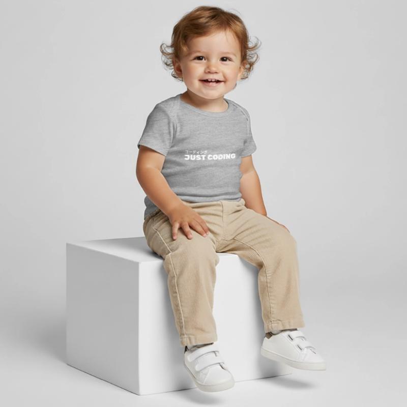 LUZILLION CODER COUTURE, JUSTE CODER T-shirt Premium bébé bio