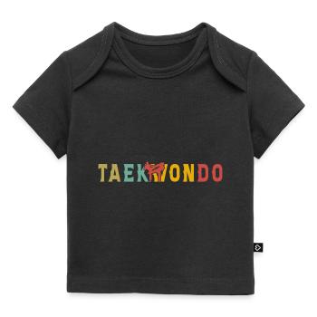 Taekwondo - T-shirt Premium bébé bio - noir - Devant