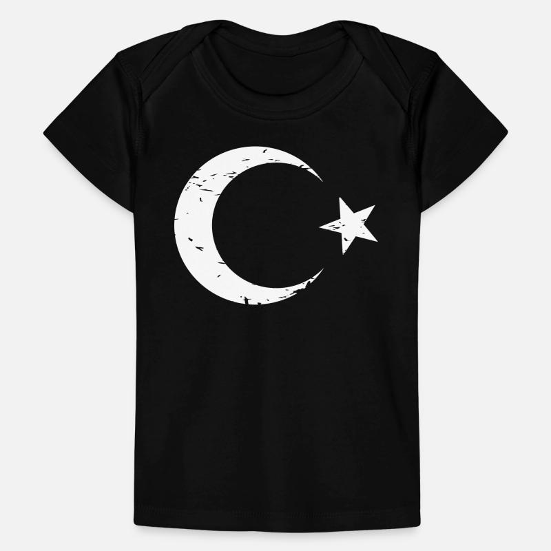 Turkish flag vintage style Baby Premium Organic T-shirt