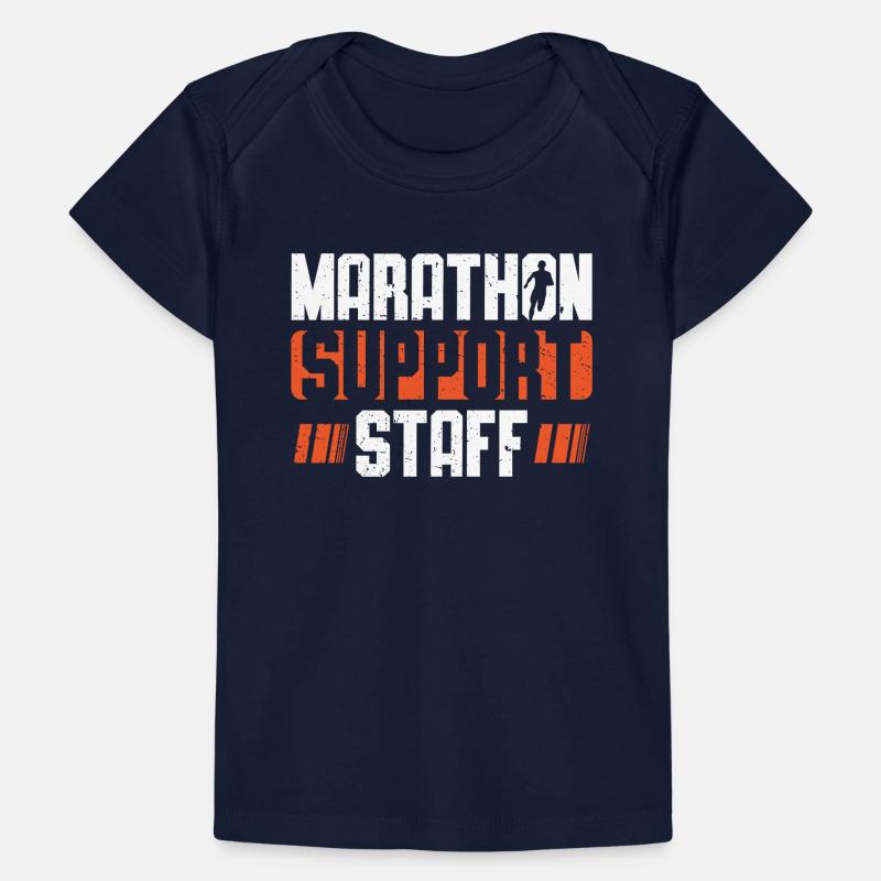 Support staff for marathon runners Baby Premium Organic T-shirt