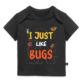 Insect Entomologist Biology - Baby Premium Organic T-shirt - black - Front