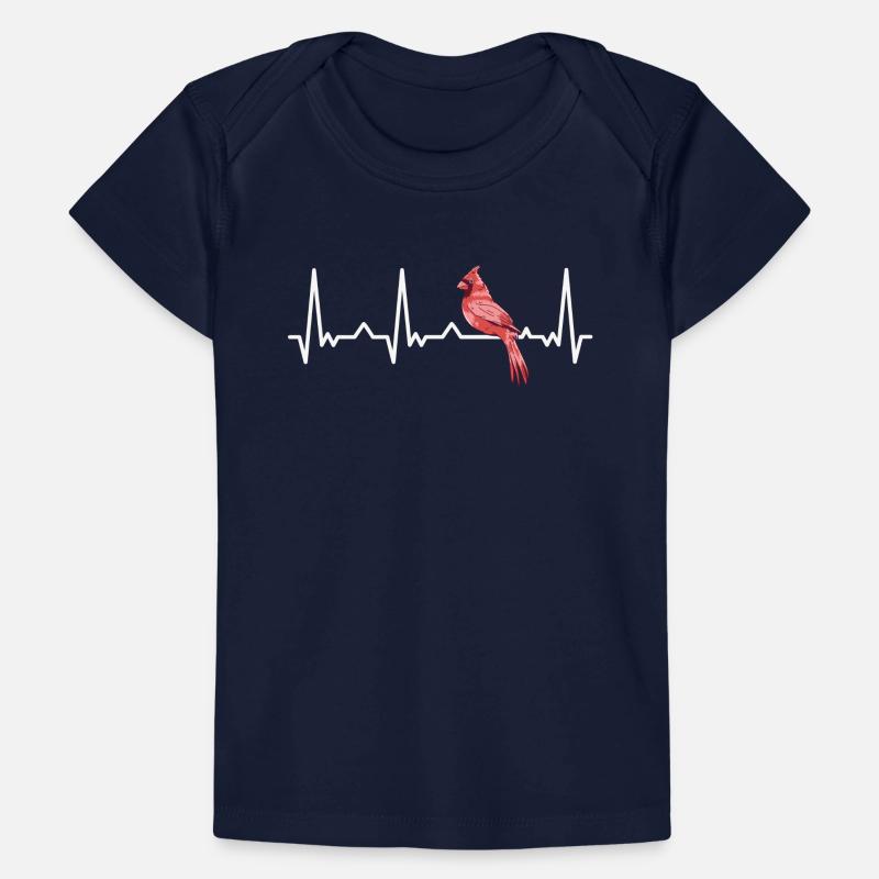 Kardinal Rotkardinal Vogel Roter Kardinal Baby Premium Organic T-Shirt