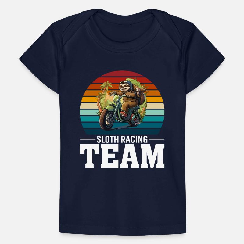 L’équipe de course de Sloth T-shirt Premium bébé bio