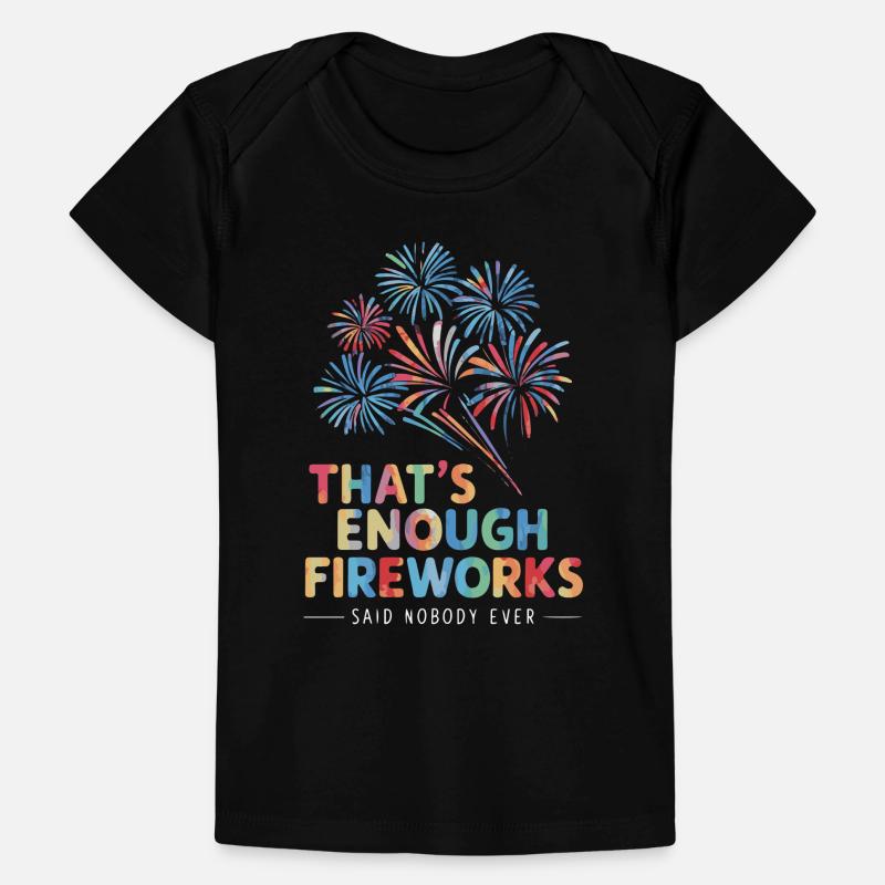 Pyrotechnics Fireworks Pyrotechnics Baby Premium Organic T-shirt