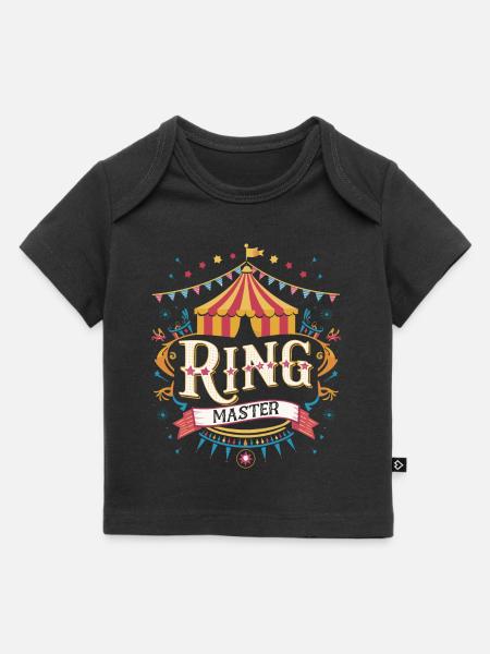 Zirkus Fasching Karneval - Baby Premium Organic T-Shirt - Schwarz