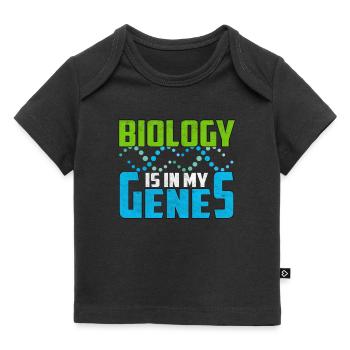 Biology Teacher Biologist biological Science - Baby Premium Organic T-shirt - black - Front