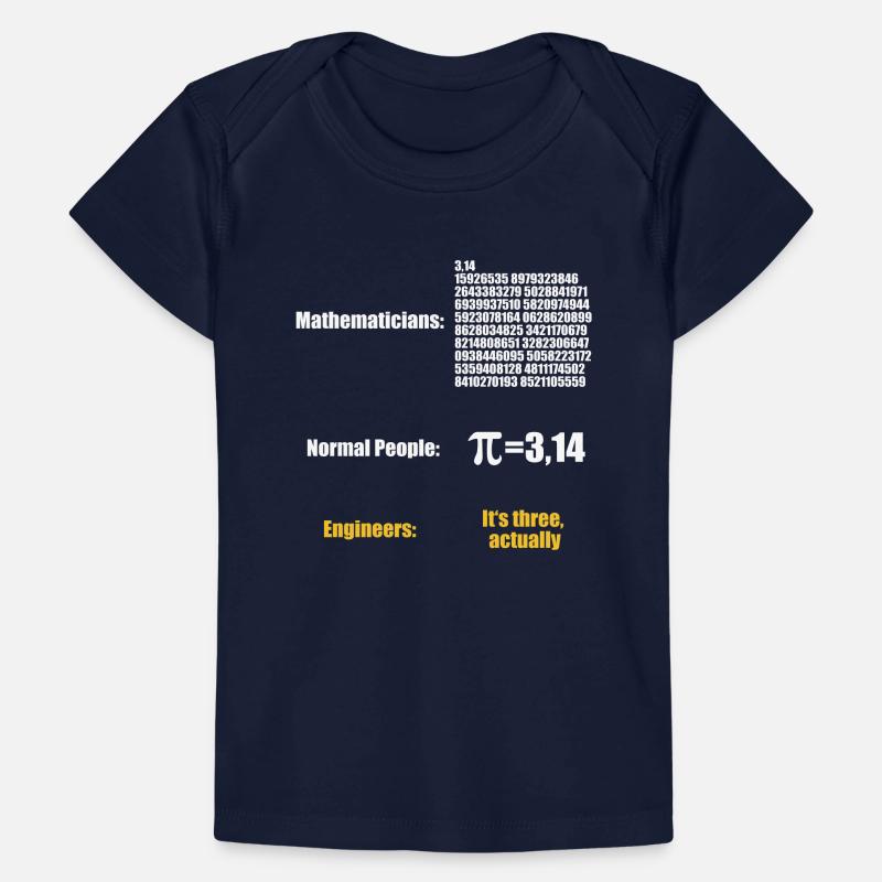 Physics Math Engineer Mathematician Physicist Baby Premium Organic T-shirt