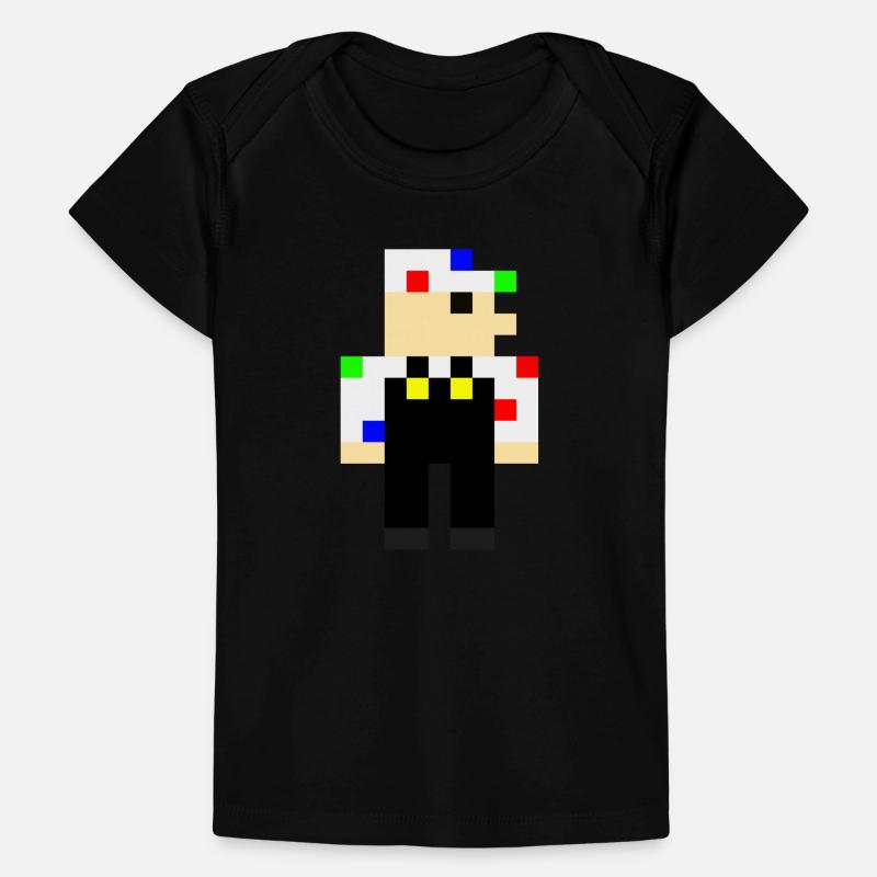 Pixel Clown – Retro Bunt Baby Premium Organic T-Shirt