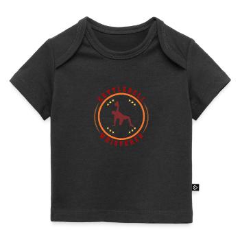 Kettlebell Masse Muskelaufbau Fitness Gym - Baby Premium Organic T-Shirt - Schwarz - Vorne