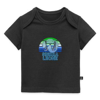 Sierra Leone - Baby Premium Organic T-shirt - black - Front