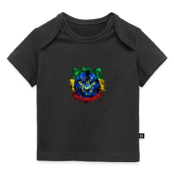 Ethiopia - Baby Premium Organic T-shirt - black - Front