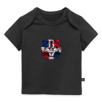 Dominican Republic - Baby Premium Organic T-shirt - black - Front
