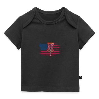 Lancer de disque volant Disc Golf Sports de loisirs - T-shirt Premium bébé bio - noir - Devant