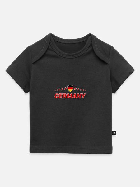 Deutschland - Baby Premium Organic T-Shirt - Schwarz