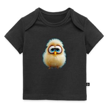 super cute chick - Baby Premium Organic T-shirt - black - Front