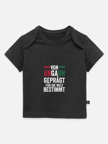 Ungar Ungarisch Ungarn - Baby Premium Organic T-Shirt - Schwarz