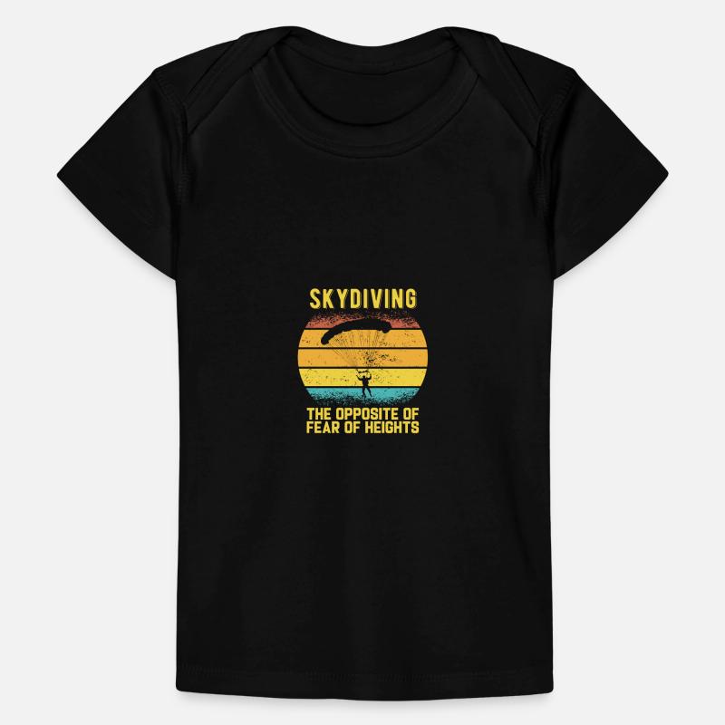 Skydiving Parachuting Skydive Skydiver Baby Premium Organic T-shirt
