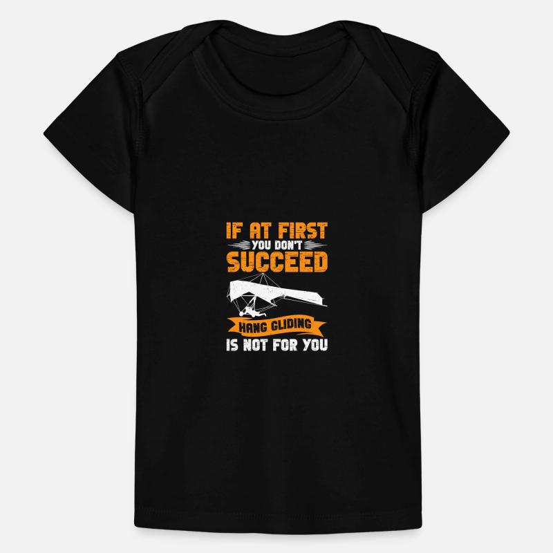 Équipement de deltaplane Casque de deltaplane T-shirt Premium bébé bio