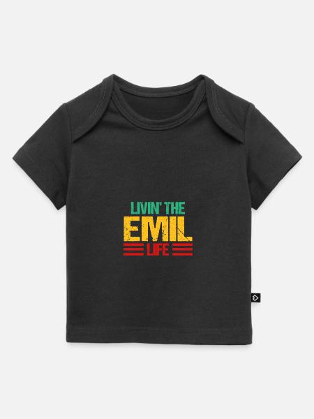 Emil - Baby Premium Organic T-Shirt - Schwarz