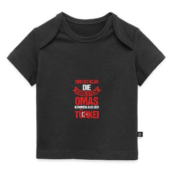 Turks Grandma Grandma Turkey - Baby Premium Organic T-shirt - black - Front