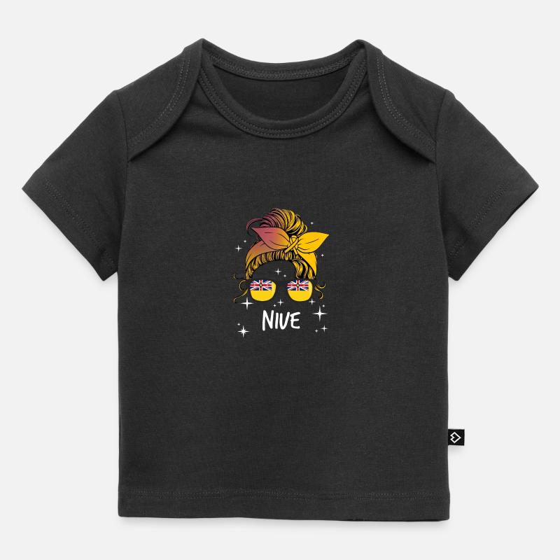 Nioué - T-shirt Premium bébé bio - noir