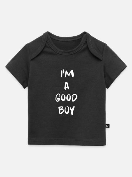 I'M A GOOD BOY - Baby Premium Organic T-shirt - black