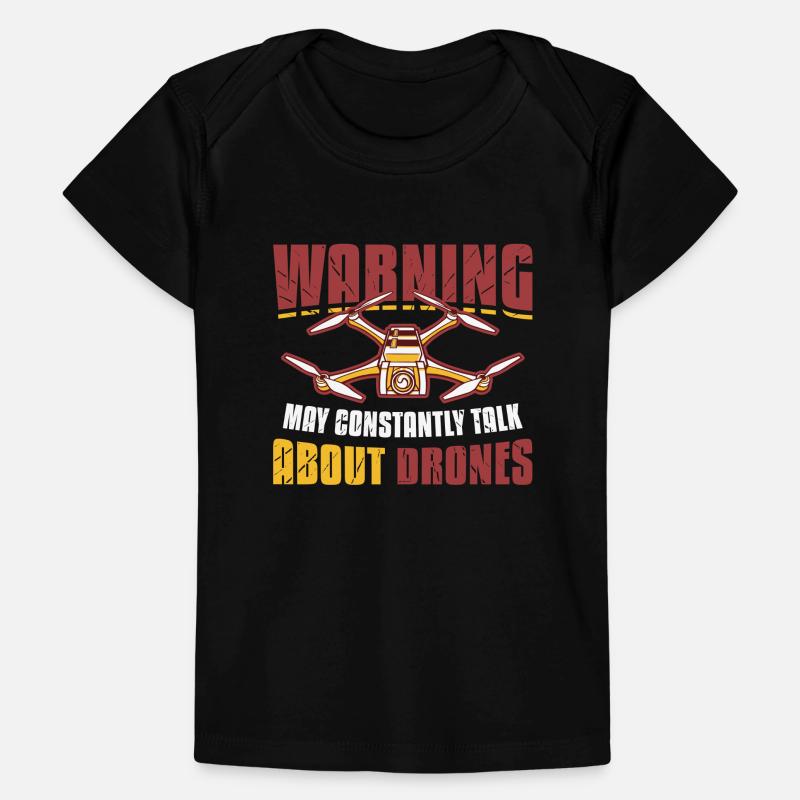 Warning, may constantly talk about drones. Pilot Baby Premium Organic T-shirt