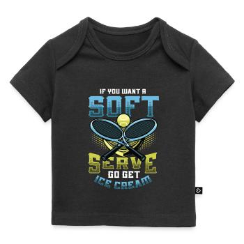 Wenn Sie Ein Softeis Wollen, Holen Sie Sich Eins - Baby Premium Organic T-Shirt - Schwarz - Vorne