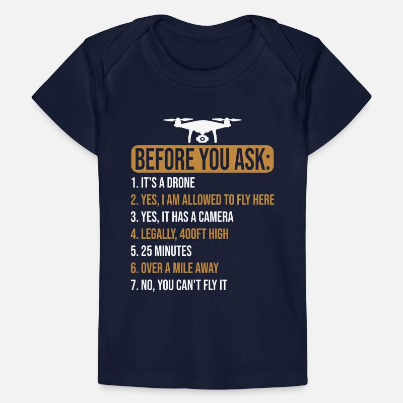 Drone Pilot FAQ Before you ask! Baby Premium Organic T-shirt