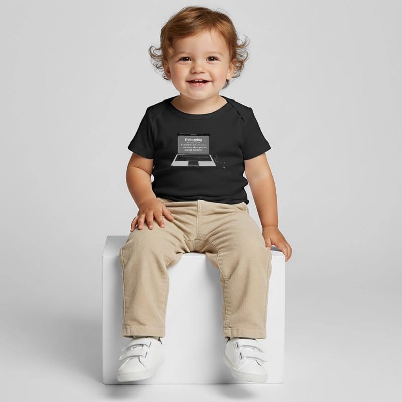 Lustiges Computer Debugging Programmierer Design Baby Premium Organic T-Shirt