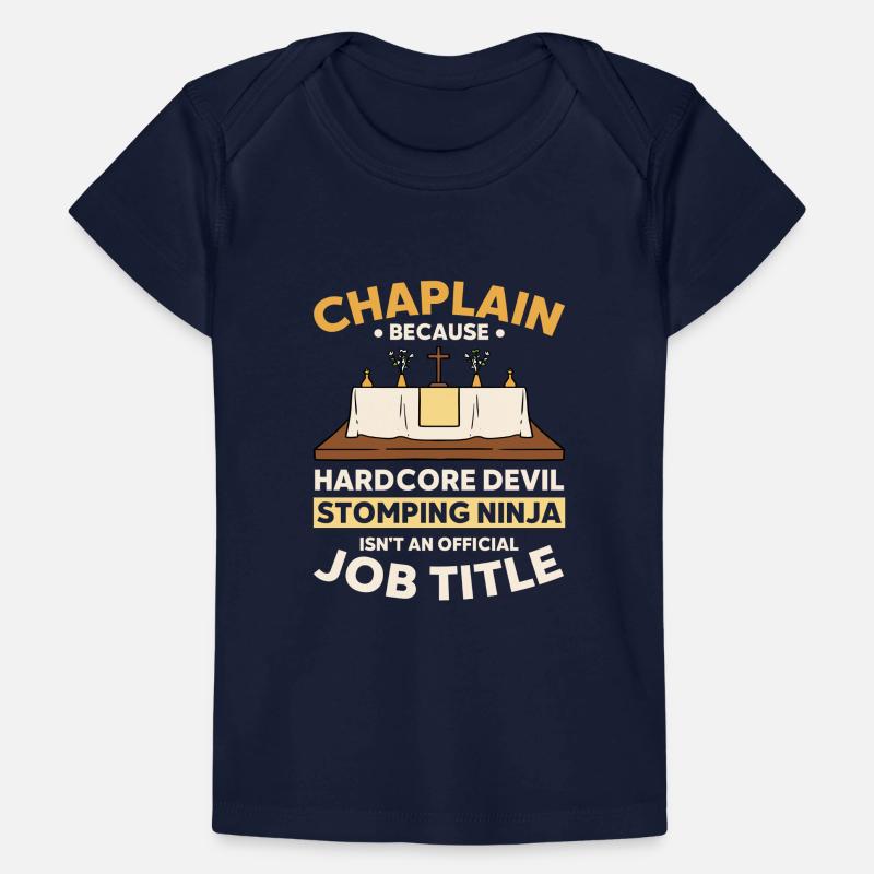 Chaplain Pastor Baby Premium Organic T-shirt