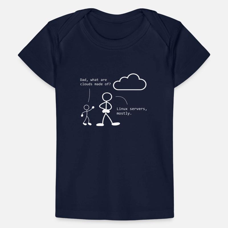 Cloud Witz ITler, programmeur, informaticien T-shirt Premium bébé bio