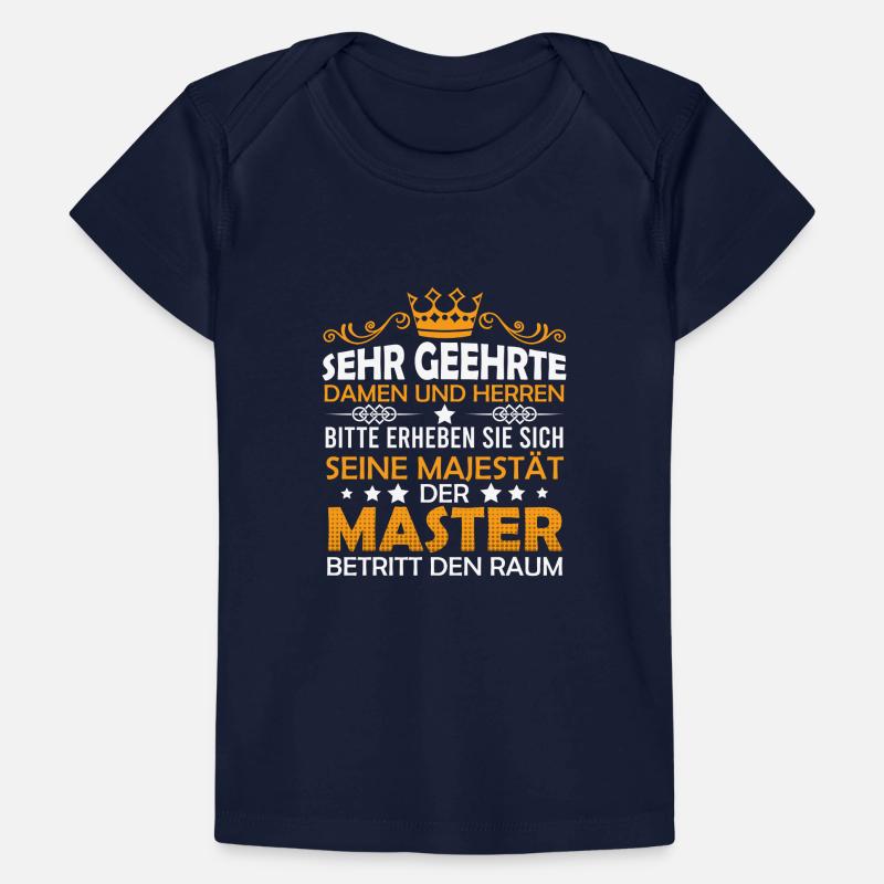 Master Abschluss 2021 lustiger Spruch Absolventen Baby Premium Organic T-Shirt